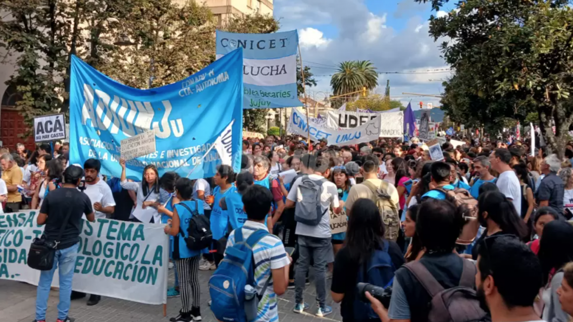 Cómo será la Marcha Federal en Jujuy por la universidad y la salud pública