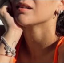 Reapareció Barbie Vélez y está irreconocible ¡Así la vieron en una pileta!