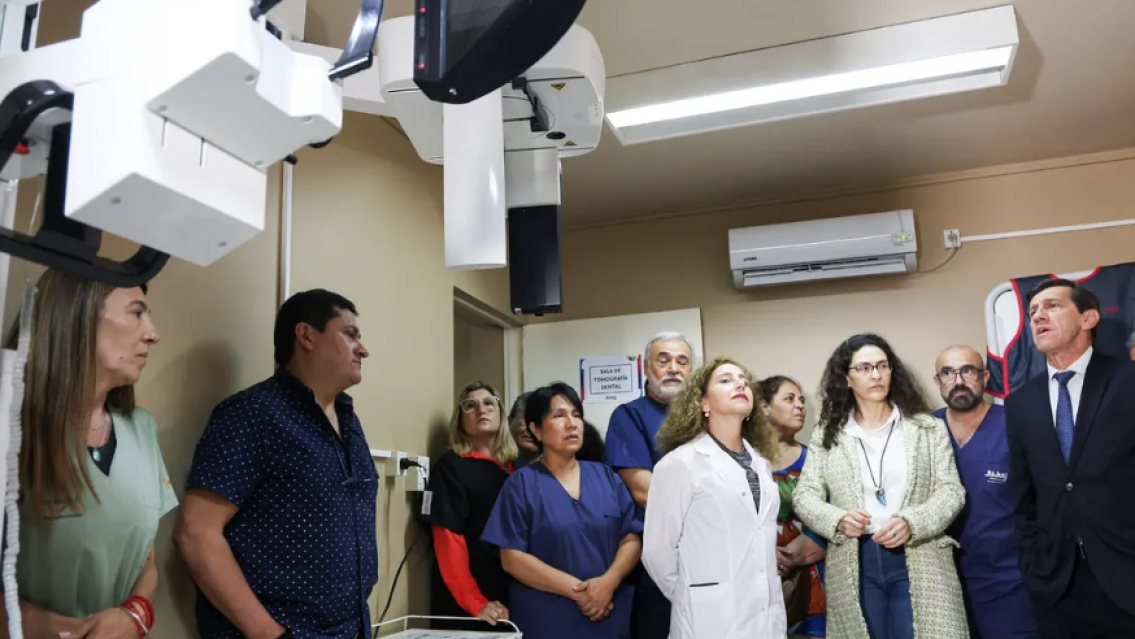 El hospital San Roque sumó un tomógrafo odontológico de última generación