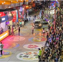 Comenzó el desfile de carrozas en Ciudad Cultural