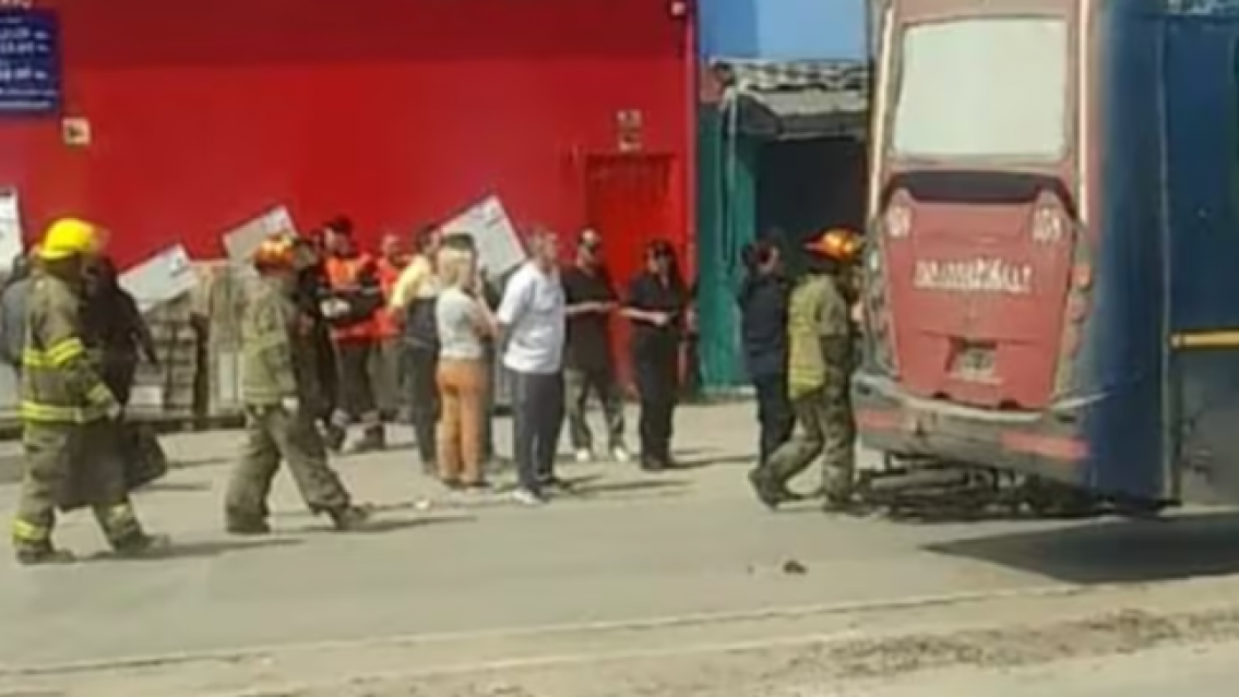 Abri� la puerta y tir� a una polic�a: muri� atropellada por un colectivo