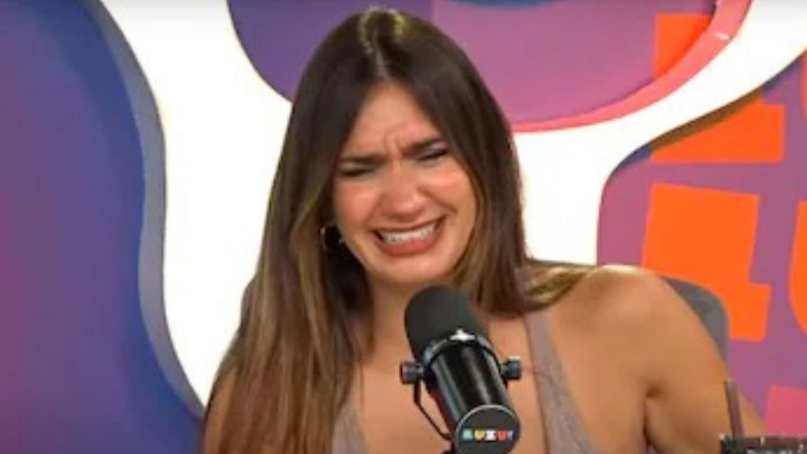 ¿Se va de Luzu? El desconsolado llanto de Momi Giardina en pleno vivo