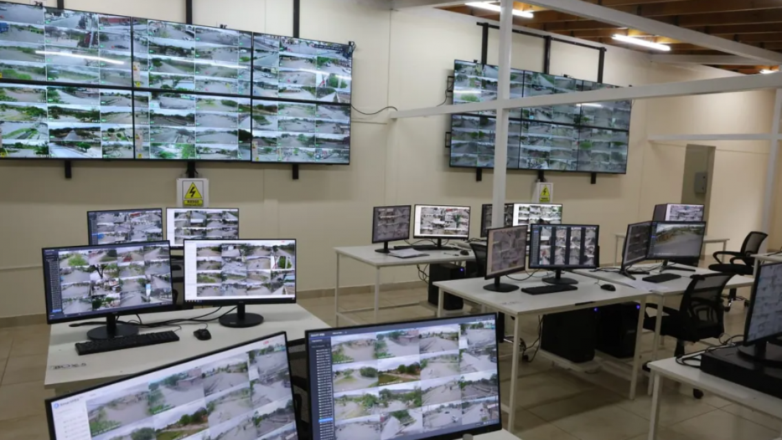 Así es el nuevo Centro de Monitoreo Mixto que pusieron en San Pedro