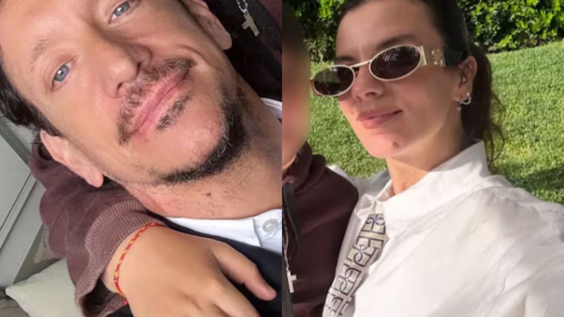 Después de los cuernos. Nicolás Vázquez y Gimena Accardi se encontraron en un evento familiar