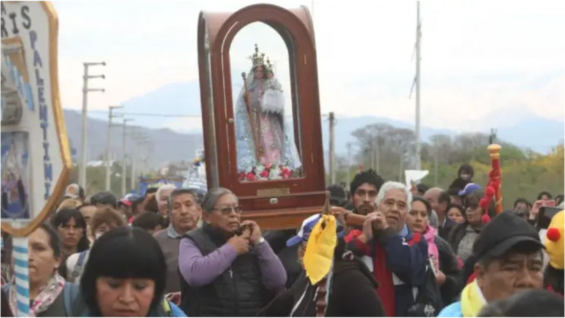 Comienza la peregrinación a Río Blanco: horarios, misas y cronograma completo