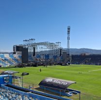 Así es el imponente escenario que espera a Airbag en Jujuy