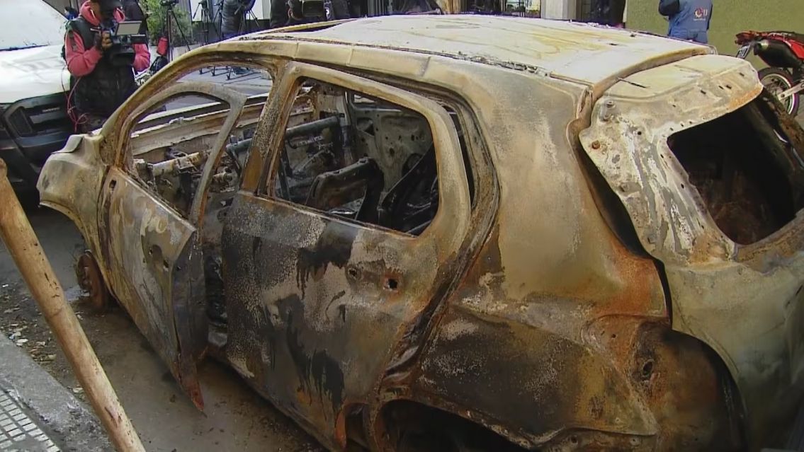 Triple crimen en Florencio Varela: el detalle que encontraron en la camioneta incinerada
