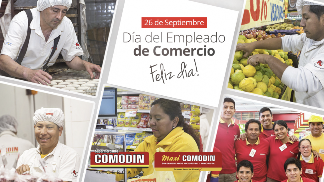 Por el Día del Empleado de Comercio Comodín estará cerrado el lunes 29
