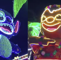 Carroza de Lilo y Stich: una de las más admiradas en el desfile