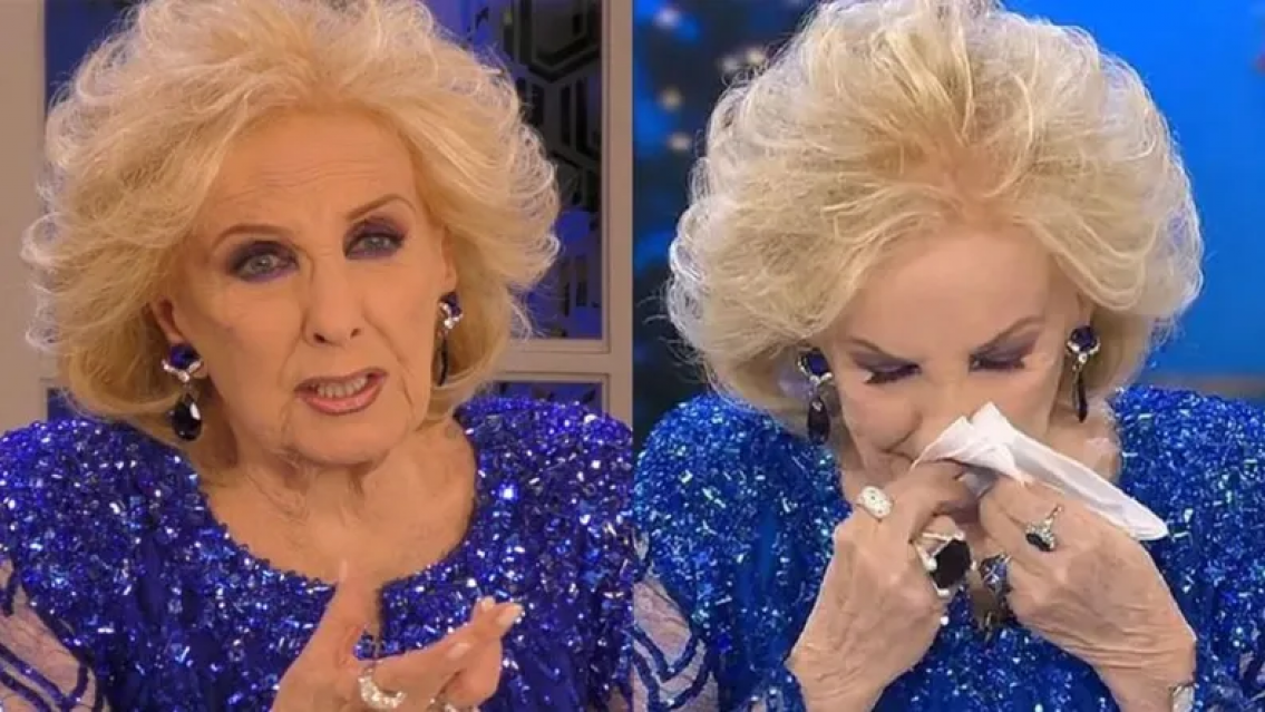 La angustia de Mitrha Legrand en su programa, se puso muy mal