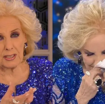 La angustia de Mitrha Legrand en su programa, se puso muy mal