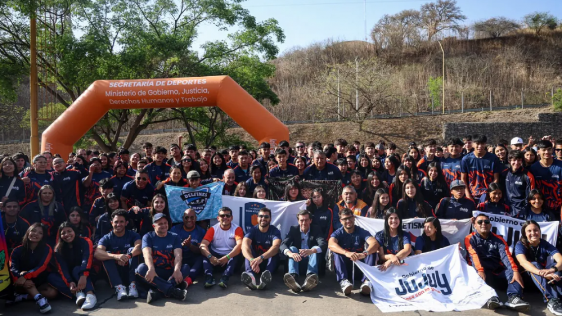 Con emoción y orgullo, Jujuy ya está en camino a los Juegos Evita