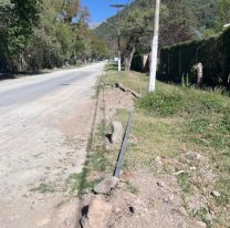 Vecinos de Yala y Los Nogales siguen sin agua y denuncian mangueras expuestas en la ruta