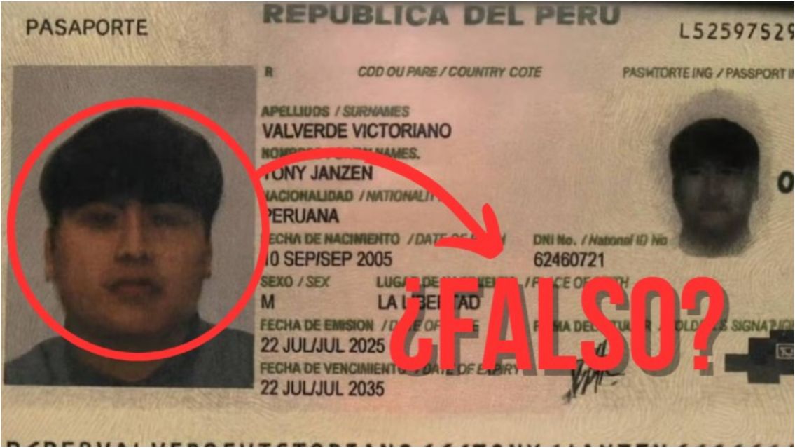 Es trucho? El detalle oculto del pasaporte de Pequeño J que genera dudas