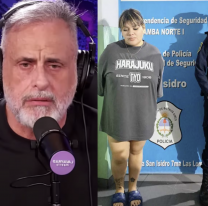 "Me duele pero...": Jorge Rial tajante y resignado con Morena presa de nuevo