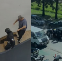 Chorros se hicieron pasar por policías, robaron financiera y dispararon en la huída