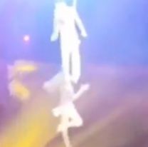 Terrible tragedia: trapecista murió en plena función tras fallar en una pirueta