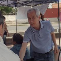 Pascutini participó de un operativo social en San Pedro