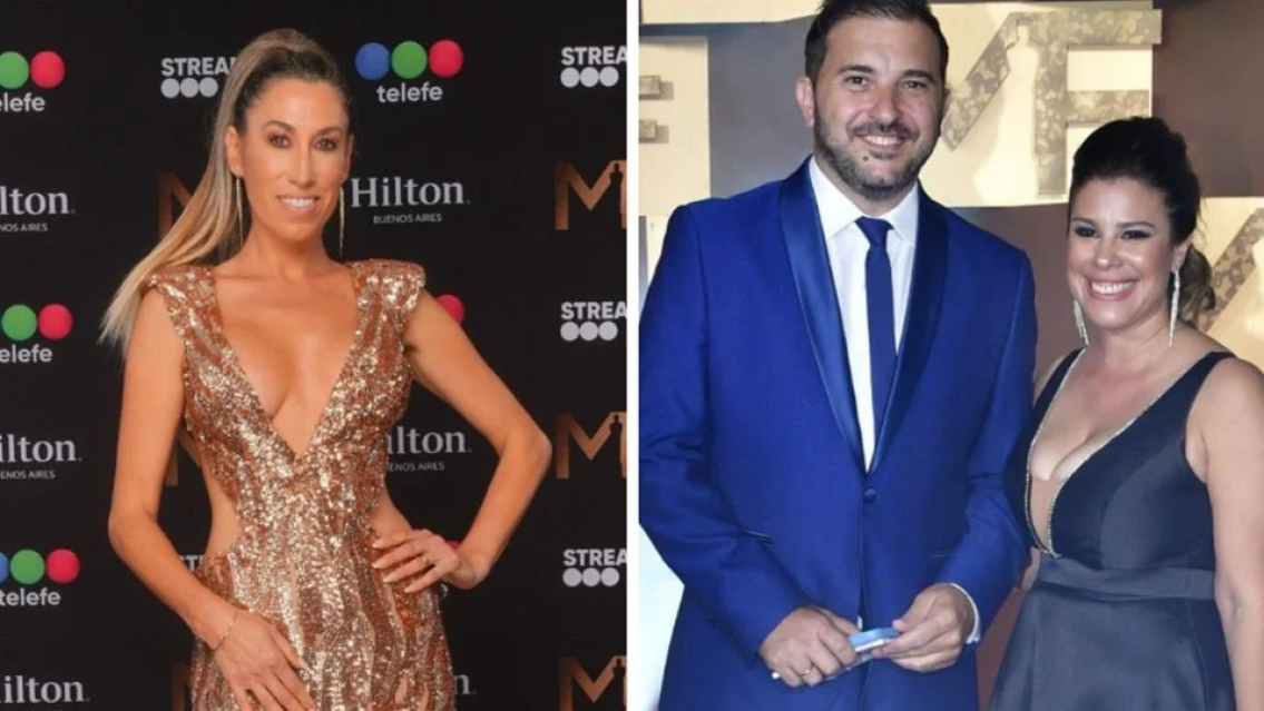 La amante y la madre de los hijos de Brancatelli se cruzaron en los Martín Fierro