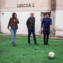 Pascuttini recorrió el Club Luján y destacó su rol social en la juventud