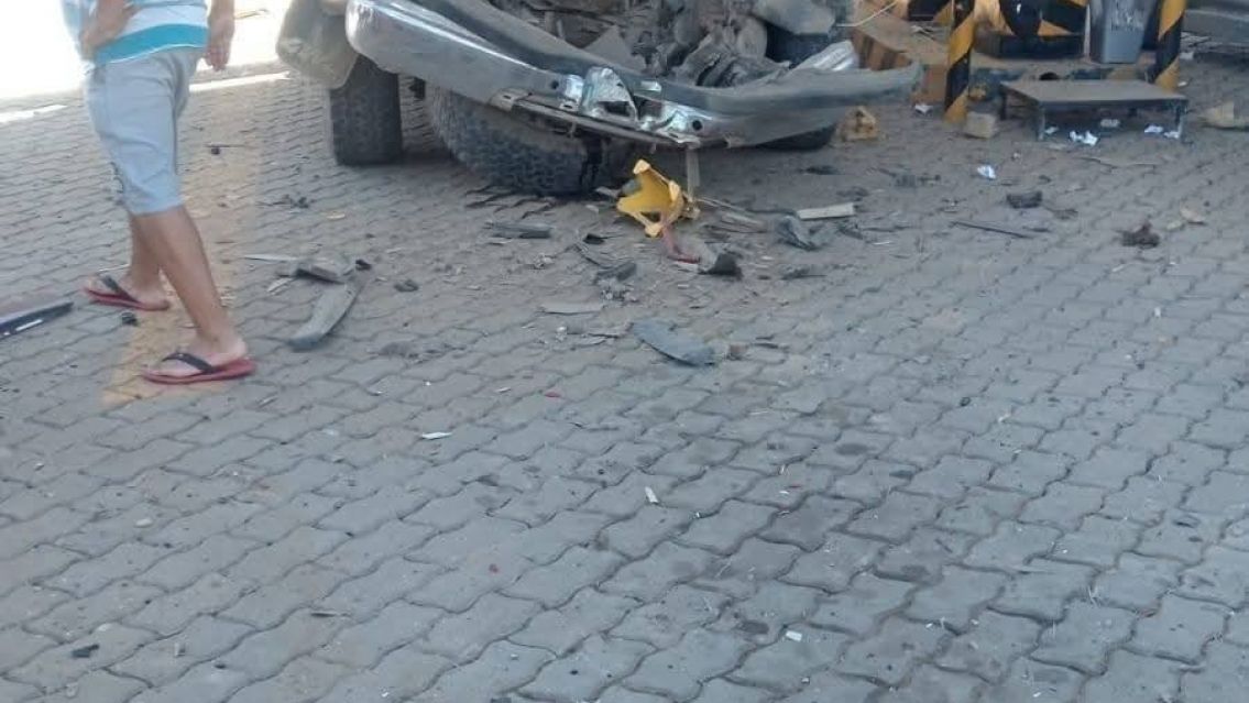 [URGENTE] Auto explot� en estaci�n de servicio norte�a: estaba cargando gas
