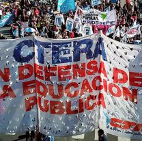 CTERA anunció paro nacional docente: que día no habrá clases