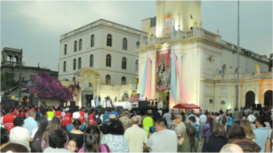 Procesión a la Virgen del Rosario: cómo será el operativo de tránsito este martes
