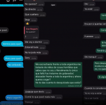 ¿Ahora querés cog...? Desubicados chats involucran a una ex Gran Hermano