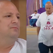 "Me están destripando": Big Ari de Gran Hermano se quejó fuerte de Cuestión de Peso