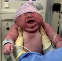 Gran impacto por el bebé de 6 kilos que dio a luz esta mujer