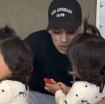 Thiago Medina: notorio cambio físico, dificultad para caminar pero en pie