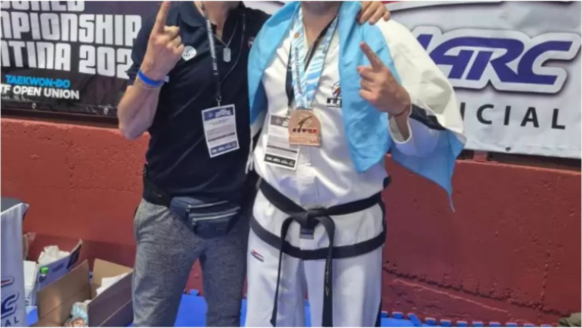 Un juje�o hizo historia y sali� campe�n del mundo en taekwondo