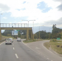 Murió atropellado al intentar cruzar la Ruta 66 sin usar la pasarela