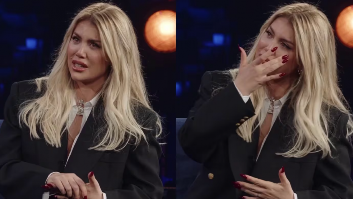 Wanda Nara quebró en llanto en plena entrevista: "Cuando sos..."