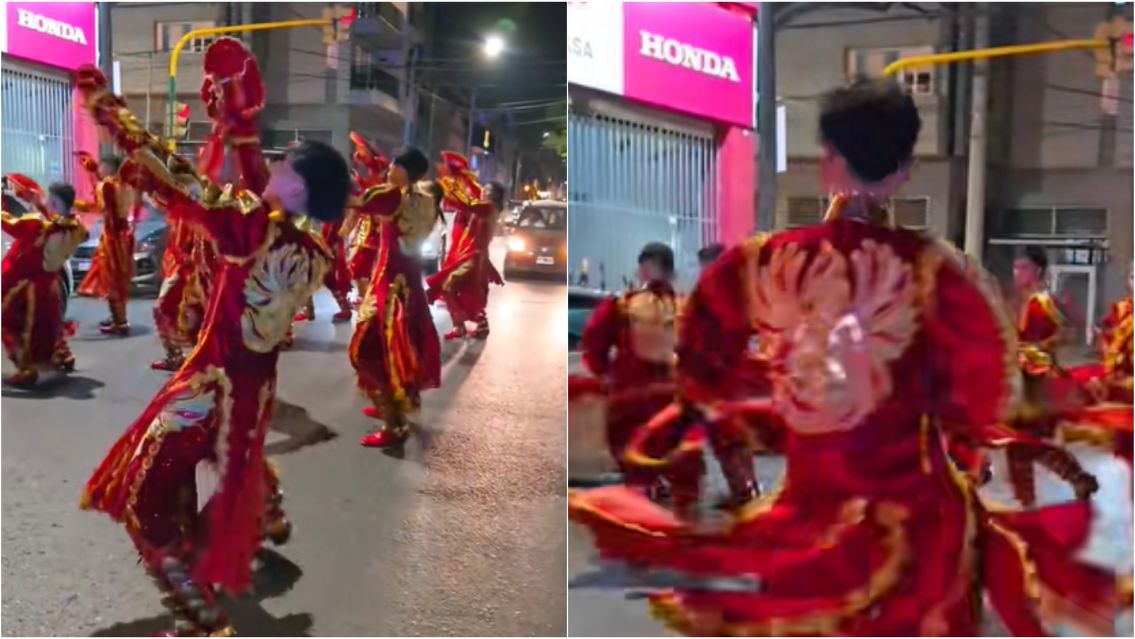 Se rob� todas las miradas bailando en la calle: cientos de mujeres quedaron enamoradas