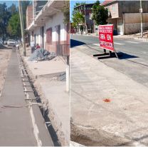 Perico: avanzan los trabajos de cordón cuneta y badenes