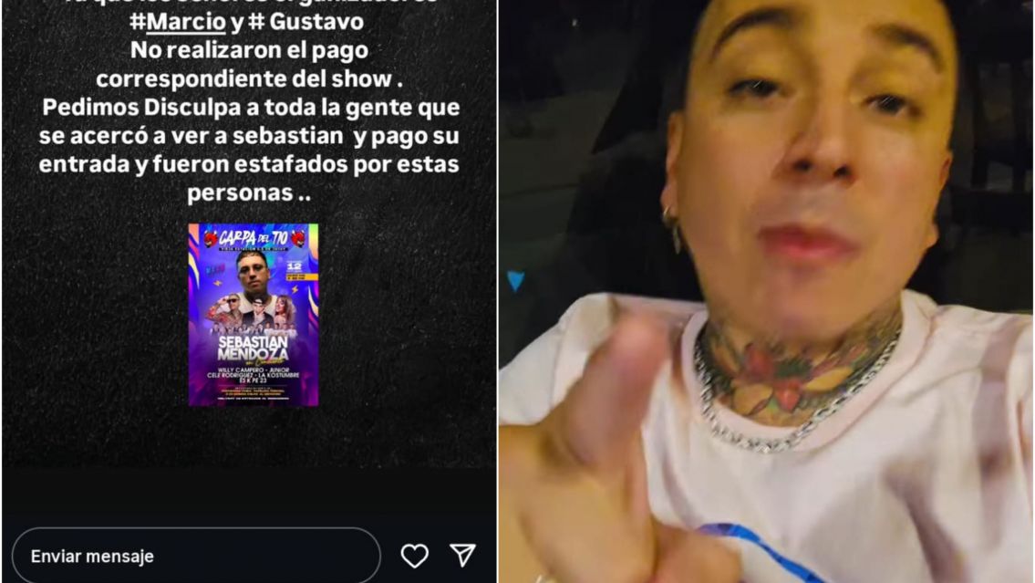 As� anticip� Seba Mendoza que no se iba a presentar: el momento en que estall� la furia