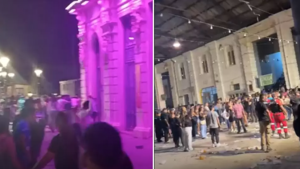 Destrozos en la Vieja Estación: hay un demorado por vandalismo y anuncian más detenciones