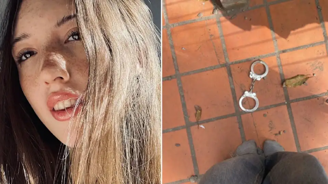 Encontr� "esposas" en su patio, pregunt� de qui�nes eran y todo se sali� de control