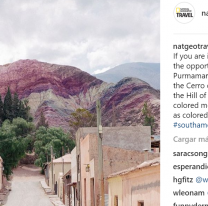 Nat Geo Travel compartió en sus redes sociales una imagen de Purmamarca
