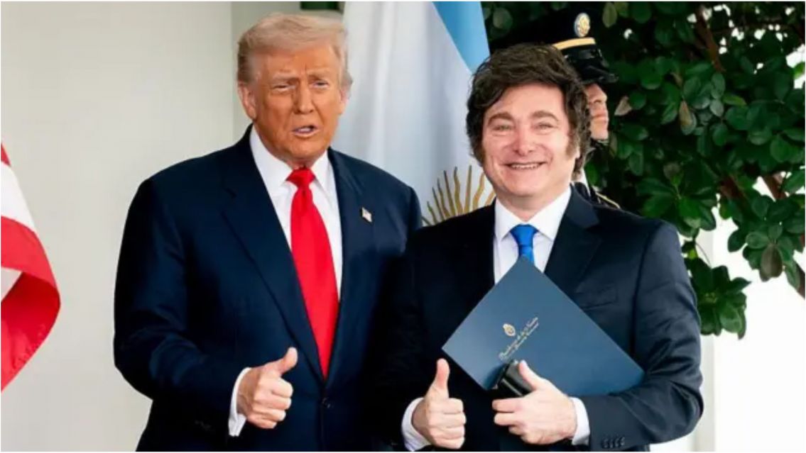 Trump condiciona la ayuda a Argentina al triunfo electoral de Milei