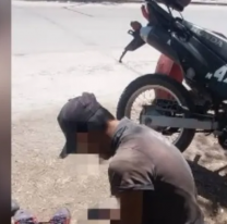 Tensión en San Salvador: intentó apuñalar a policías para evitar su detención