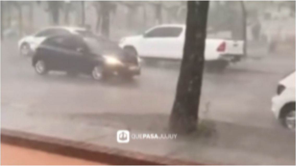 Jujuy bajo el agua: tormentas, ráfagas y cortes de energía eléctrica