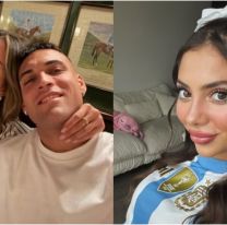 La esposa de Lautaro Martínez se hartó de una fanática de su marido y la destrozó en redes