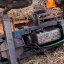 Peón rural perdió la vida tras un trágico accidente en el campo