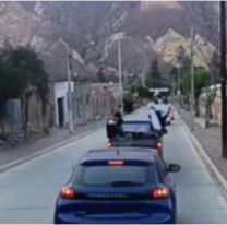 Jujeños salieron a festejar el histórico logro de Maimará