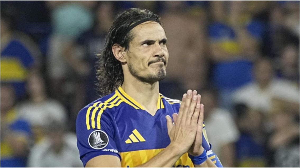 �Se queda o se va? Revelan el futuro de Cavani en Boca