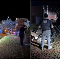 Se robaron una antena de transmisión y todo el pueblo se quedó sin televisión