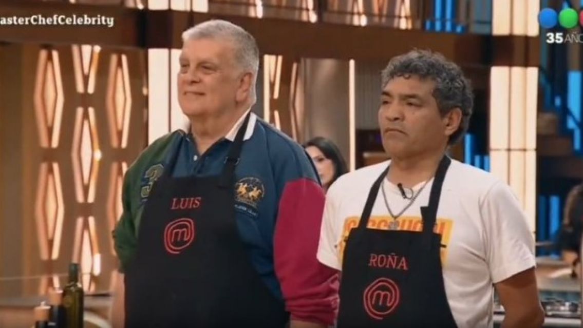 El tenso momento entre el "Roña" Castro y Luis Ventura en MasterChef Celebrity