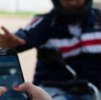 Jujeña tiró el celular para que no se lo roben: el motochorro hizo algo aberrante 